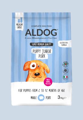 Aldog Aldog Puppy/Junior Pork M 3kg