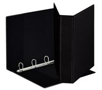 Ringband ess panorama a4 4-rings d-mech 30mm zwart | 10 stuks