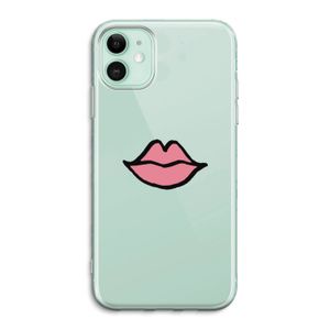 Kusje: iPhone 11 Transparant Hoesje