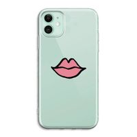Kusje: iPhone 11 Transparant Hoesje
