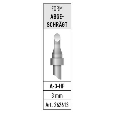 Stannol A-3-HF Soldeerpunt Afgeschuind Inhoud: 1 stuk(s)