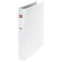 Esselte Standard Ring Binders , PP White 4x25 mm ringband A4 Wit