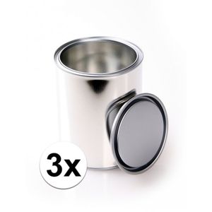 3x Kadoblik met deksel