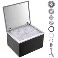 VEVOR Drop-in ijskast ijskoeler ijscontainer 82,6L roestvrij staal 710x406x437mm VEVOR Drop-in ijskast ijskoeler ijscontainer 82,6L roestvrij staal 710x406x437mm