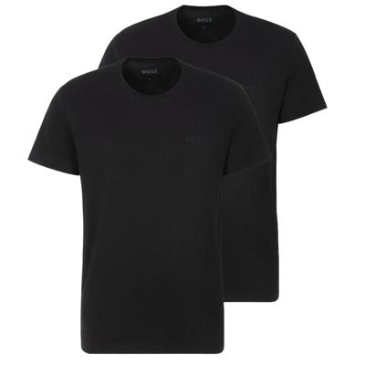 Hugo Boss Comfort T-shirt O-hals 2-pack zwart