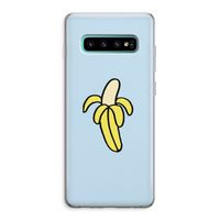 Banana: Samsung Galaxy S10 Plus Transparant Hoesje Banana: Samsung Galaxy S10 Plus Transparant Hoesje
