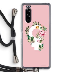 Venus: Sony Xperia 5 Transparant Hoesje met koord