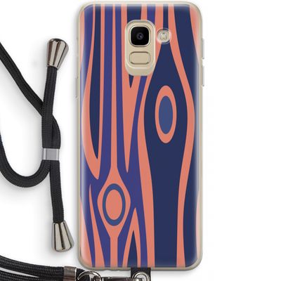 Bast A: Samsung Galaxy J6 (2018) Transparant Hoesje met koord