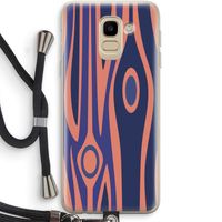 Bast A: Samsung Galaxy J6 (2018) Transparant Hoesje met koord