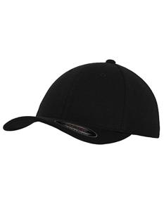 Flexfit FX6778 Flexfit Double Jersey Cap - Black - L/XL