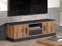 Tv-meubel OBI 2 deuren 1 lade tropix hout