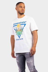 Cou7ure Essentials Tennessee T-shirt Heren Wit - Maat XXL - Kleur: Wit | Soccerfanshop