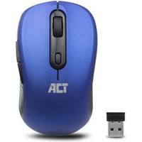 ACT Draadloze muis, USB nano-ontvanger, 1600 dpi, blauw - thumbnail
