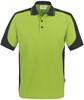 Hakro 839 Polo shirt Contrast MIKRALINAR® - Kiwi/Anthracite - 2XL