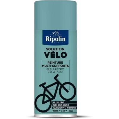 Fietsoplossing - RIPOLIN - 0,4 L - Mat retro blauw