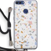 Terrazzo N°8: Huawei P Smart (2018) Transparant Hoesje met koord
