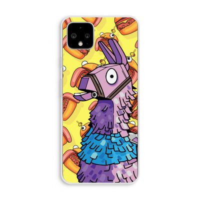 Loot Burger: Pixel 4 XL Transparant Hoesje