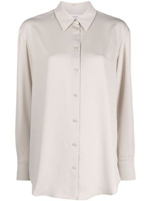 Calvin Klein chemise à col pointu - Argent