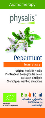 Physalis Aromatherapy Essentiële Oliën Pepermunt Olie 10ml
