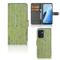 OPPO Find X5 Lite | Reno 7 5G | Book Style Case | Green Wood