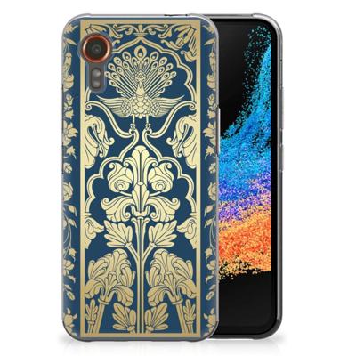 Samsung Galaxy Xcover 7 | TPU Case | Beige Flowers