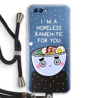 I'm A Hopeless Ramen-Tic For You: Honor 10 Transparant Hoesje met koord