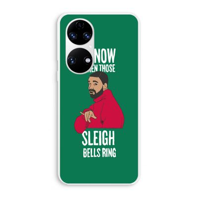 Sleigh Bells Ring: Huawei P50 Transparant Hoesje