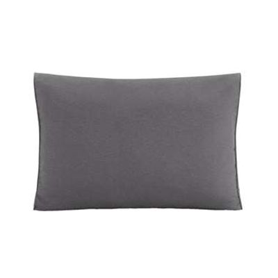 Rug/zij loungekussen Brest - grijs - 60x43 cm - Leen Bakker