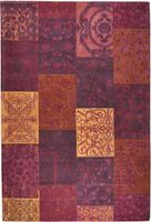 Rood Geel Vloerkleed Patchwork Silvan 2188 - thumbnail