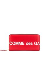 Comme Des Garçons Wallet portefeuille rectangulaire à logo - Rouge - thumbnail