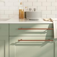 VidaXL Handvatten 5 st 320 mm roestvrij staal bronskleurig