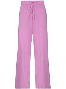 TEKLA pantalon de pyjama en coton biologique - Rose