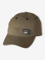 Verstelbare pet van katoen kaki