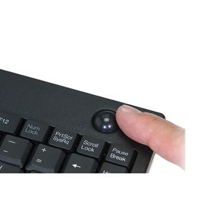 Adesso EasyTrack 3100 toetsenbord RF Draadloos QWERTY Amerikaans Engels Zwart
