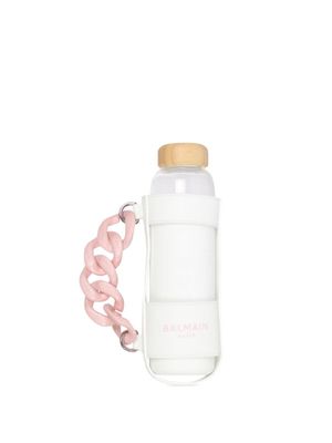 Balmain x Evian porte-bouteille à logo - Blanc