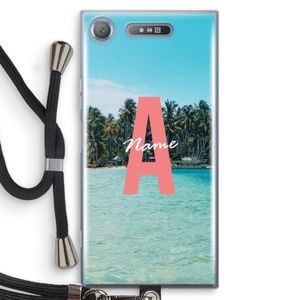 Pacific Dream: Sony Xperia XZ1 Transparant Hoesje met koord