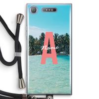 Pacific Dream: Sony Xperia XZ1 Transparant Hoesje met koord