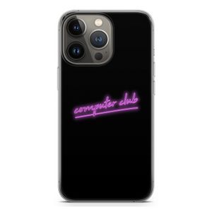 Vice Black: iPhone 13 Pro Transparant Hoesje