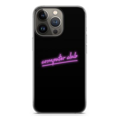 Vice Black: iPhone 13 Pro Transparant Hoesje