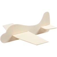 Creativ Company Versier je houten vliegtuig, 20st.