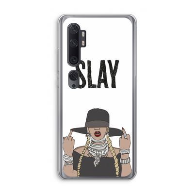 Slay All Day: Xiaomi Mi Note 10 Pro Transparant Hoesje