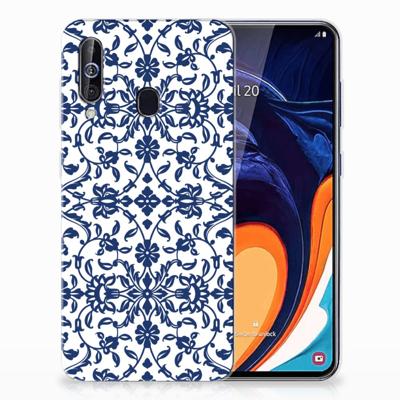 Samsung Galaxy A60 | TPU Case | Flower Blue