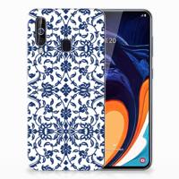 Samsung Galaxy A60 | TPU Case | Flower Blue