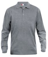 Clique 028245 Classic Lincoln L/S - Grijsmelange - L