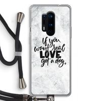 Partner in crime: OnePlus 8 Pro Transparant Hoesje met koord