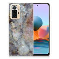 Xiaomi Redmi Note 10 Pro | TPU | Siliconen hoesje | Marmer Grijs