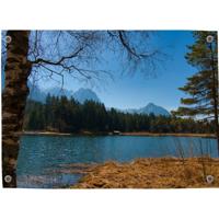 Tuinposter Bergen en Meren 5 - Pillow Buddies