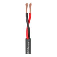 Sommer Cable 415-0051FC Luidsprekerkabel 2 x 1.5 mm² Zwart per meter