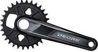 Shimano deore fc-m6120-1 boost 12-speed crank 30t