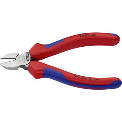 Knipex Seitenschneider 140mm poliert mit PVC-Handschutz Knipex 70 02 140 Werkplaats Zijkniptang Met facet 140 mm
